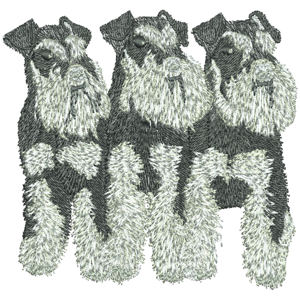 Brodyr -  schnauzer broderi