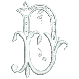 Brodyr - broderat monogram