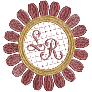 Brodyr - broderat monogram